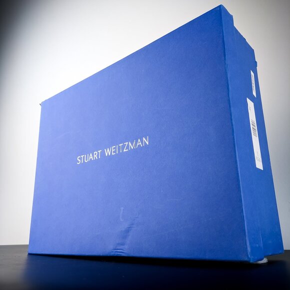 Size 10 Stuart Weitzman Over-The-Knee Boots Suede Slate Gray MAKE AN OFFER! - Picture 2 of 8